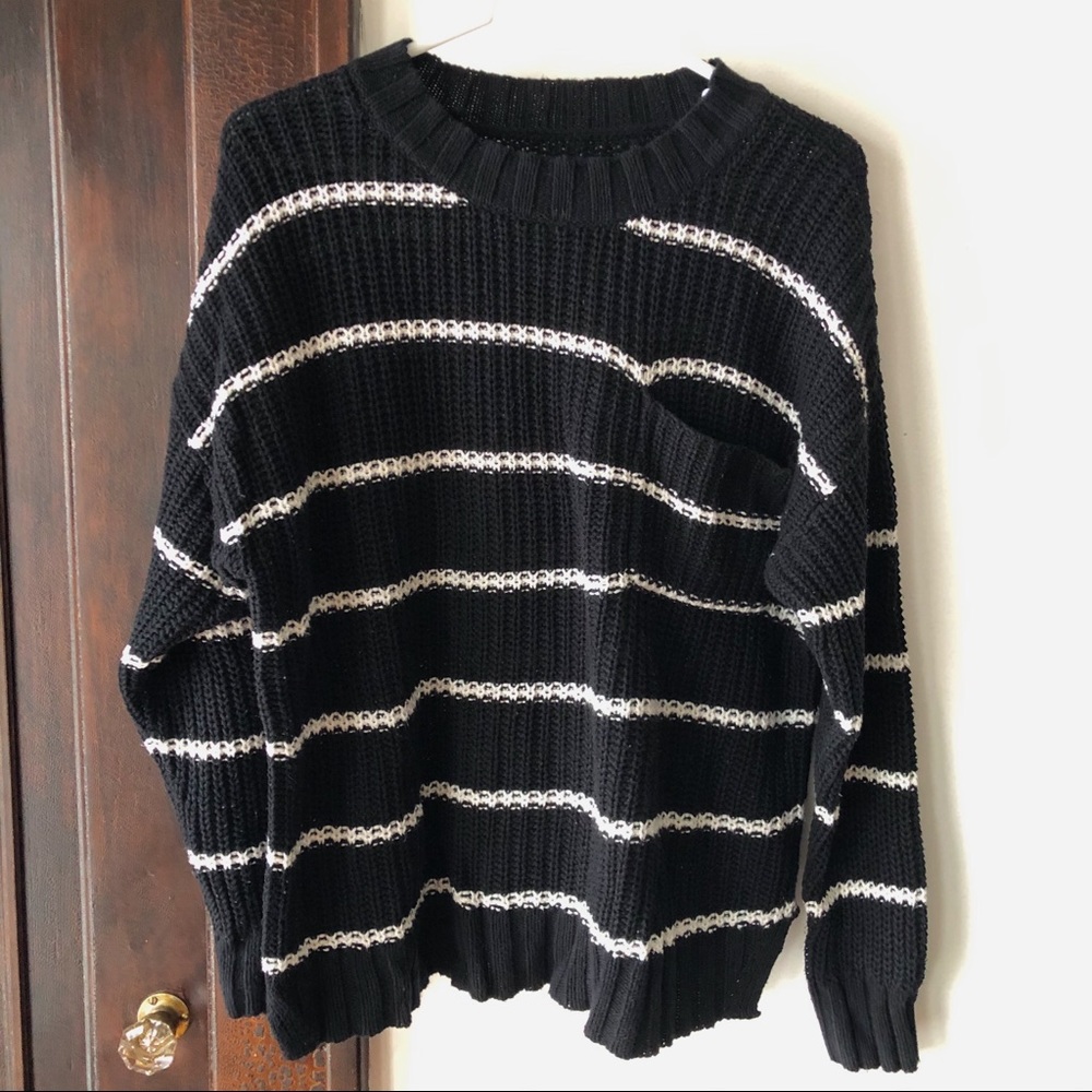 American Eagle Oversized Slouchy Knit Sweater, M